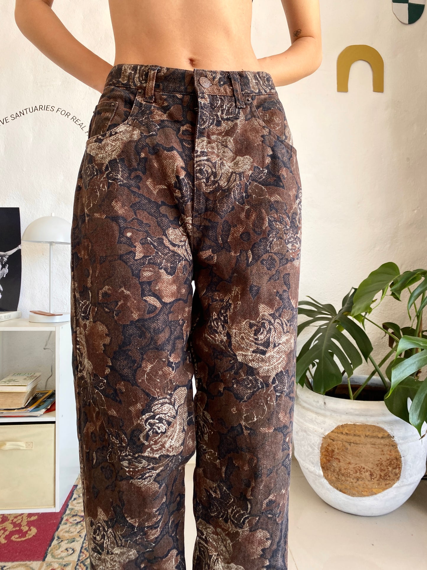 Vintage Pant print